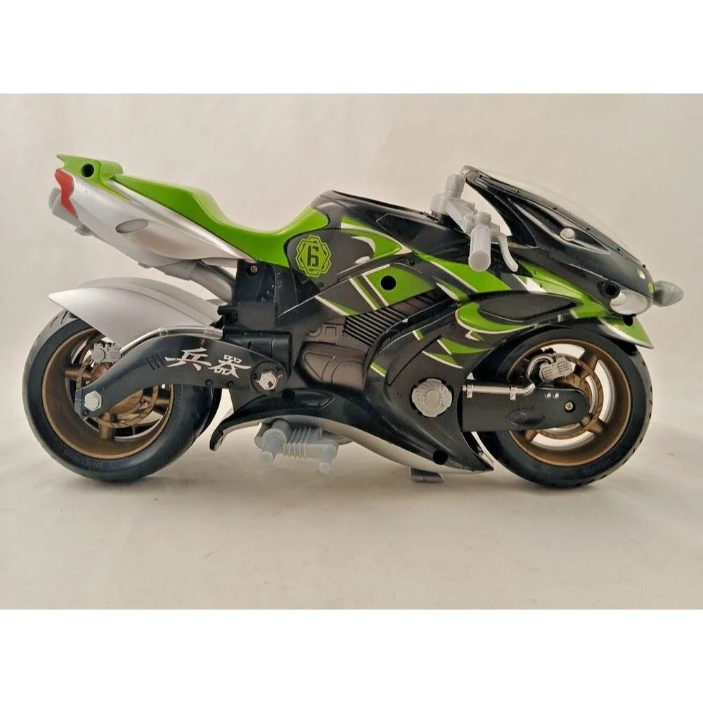 2005 GI JOE Sigma 6 Ninja Hovercycle Motorcycle Hasbro Action Figure Toy